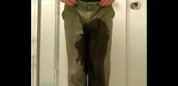 Guys made to pee pants